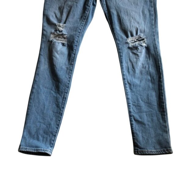 Levi’s 721 High Rise Skinny Jeans Azure Glow Light Wash Size 32 - Picture 4 of 16